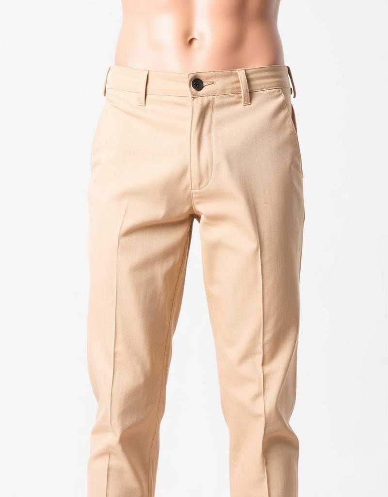 Beige Chino Trousers