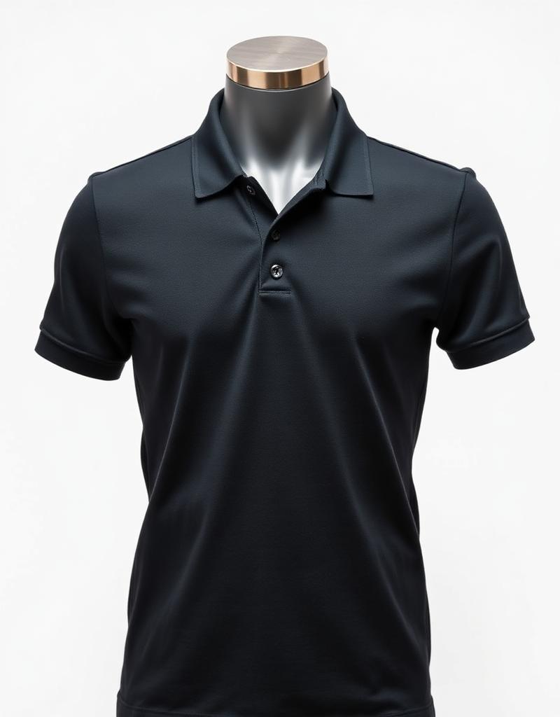 Classic Black Polo T-Shirt